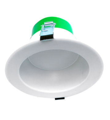 Westgate Lighting CRLE4-5-12W-MCTP-WH Builder Series Snap-In Commercial Recessed LED Light, Lumens 100 LM/W, Multi-Color Temperature, White Finish