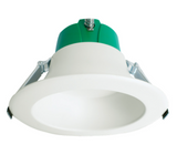 Westgate Lighting CRLE6-HO-25-40W-MCTP-WH 6" Builder Series Snap-In Commercial Recessed LED Light, Lumens 100 LM/W, Multi-Color Temperature, White Finish