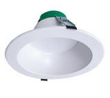 Westgate Lighting CRLE8-HO-34-52W-MCTP-WH Builder Series Snap-In Commercial Recessed LED Light, Lumens 100 LM/W, Multi-Color Temperature, White Finish