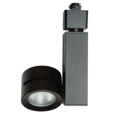 Core Lighting CTL410-L1-30K-SI-WF-JT 700 Lumen Vertical Track Head 3000K 45 Degree Wide Juno Type Silver Finish