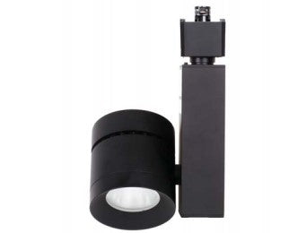 Core Lighting CTL420-L2-30K-BK-WF-HT 16W Optics Wide 45°, Halo Type 1200 Lumens LED Track Head Color Temperature 3000K Black Finish