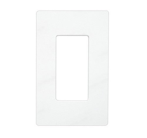 Lutron CW-1-XX Designer Claro Style Wall Plate WH - BuyRite Electric