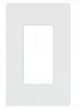 Diode LED CW-1-WH 1-Gang Claro Designer Style Wall Plate, White Finish