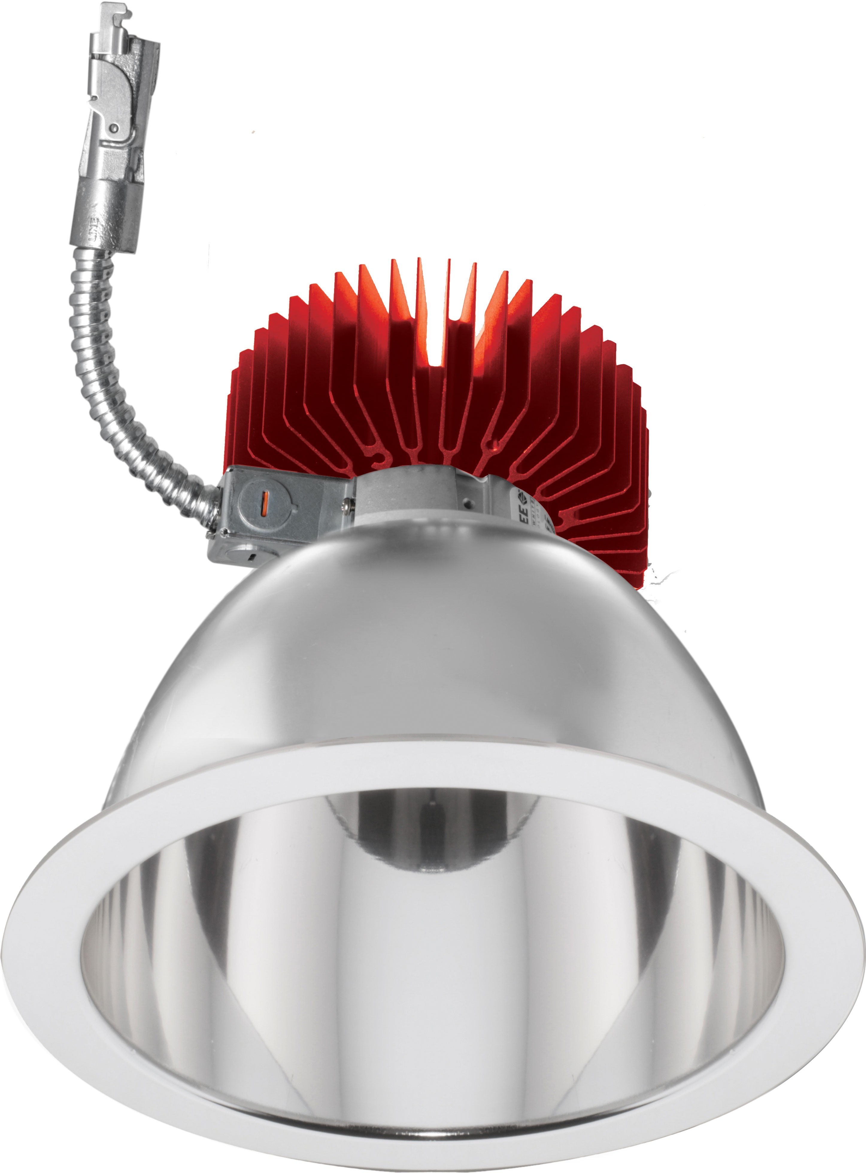 ELCO Lighting E810L4035C 8 Inch Reflector LED Light Engine Trims Chrome Finish 3500K 4000 lm