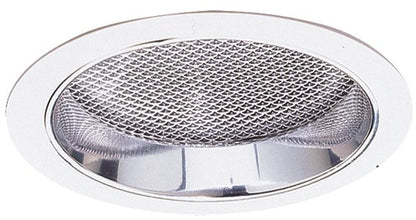 ELCO Lighting EL737C 7 Inch CFL Vertical Clear Reflector with Fresnel Lens and Metal Ring 42W Clear with White Ring Finish