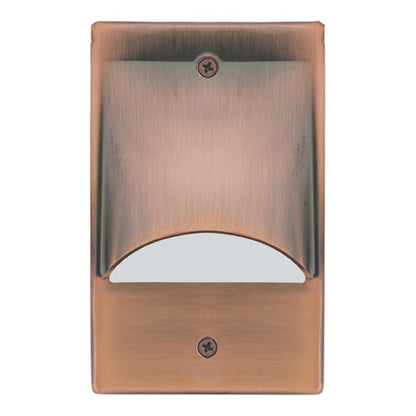 ELCO Lighting ELST9830CP Mini LED Step Light with Scoop 2W 3000K 12V Copper Finish | BuyRite Electric