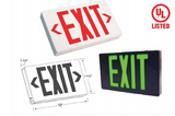 Westgate XT-RCRB-EM LED Exit Sign With Remote Capability 120~277V