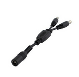 Diode LED DI-0720B-5 2-Way DC Splitter Cable (05 Pack), Black Finish