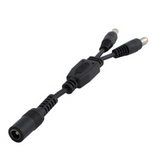 Diode LED DI-0720B 2-Way DC Splitter Cable, Black Finish