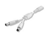 Diode LED DI-0720 2-Way DC Splitter Cable, White Finish