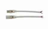 Diode LED DI-10MM-WL-SCP-25 Wet Location Splice Connector Pair (10.5mm Plugs), White Finish- Pack of 25