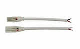 Diode LED DI-10MM-WL-SCP-5 Wet Location Splice Connector Pair (10.5mm Plugs), White Finish- Pack of 05