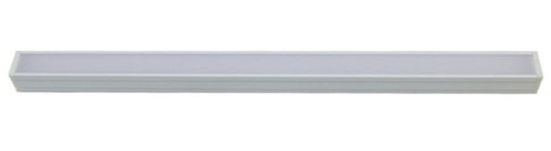 Diode LED DI-120V-FOIL-PD40-32-WH  32" Fencer Series Foil 2 Premium Diffusion Fixture - 120V, Color Temperature 4000K, White Finish