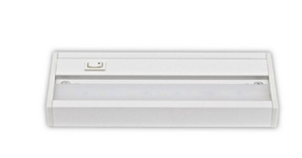 Diode LED DI-120V-SBRSEL-08-WH 8" FENCER SABER Select Under Cabinet LED Light, Selectable Multi-Color Temperature, 120V, White Finish