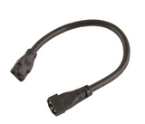 Diode LED DI-1307-BK FENCER 6 inches Extension Cable, Black Finish