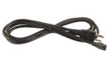 Diode LED DI-1311-BK FENCER 72 inches Power Cable w/AC Plug, Voltage 120V, Black Finish