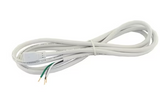 Diode LED DI-1312-WH FENCER 72 inches Power Cable w/Hard-Wire Connection, Voltage 120V, White Finish