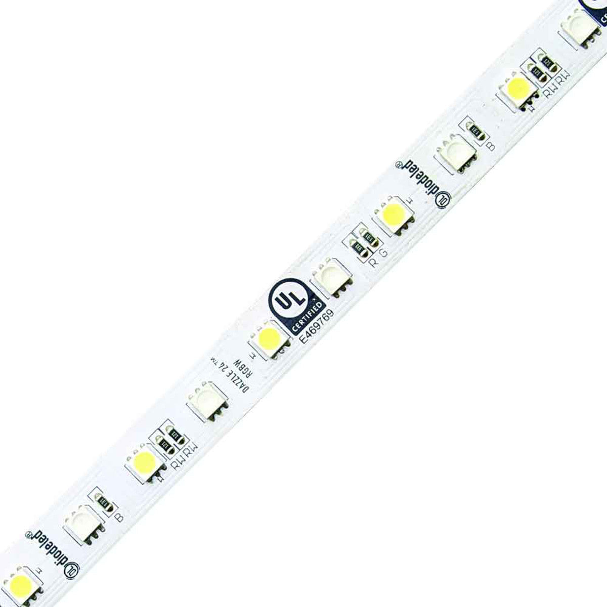 Diode LED DI-24V-RGBW-0100 100 ft Spool Dazzle 24 RGBW LED Tape Light ...