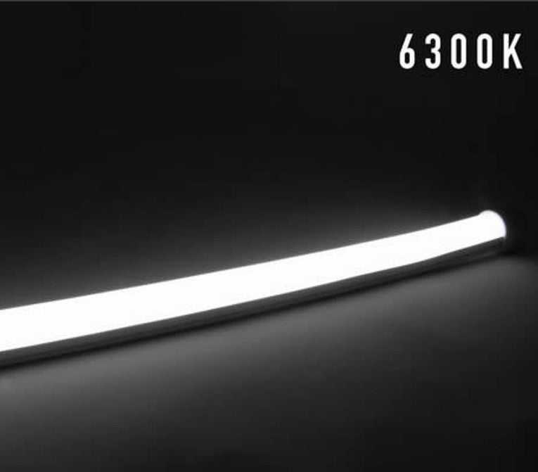 Diode LED DI-24V-SE-NBL2-63-32 32.8ft Neon Blaze Flexible LED Lighting Color Temperature 6300K, Watt 2.44W/ft, Lumens 116lm/ft 24V Side Emitting