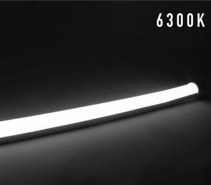 Diode LED DI-24V-SE-NBL2-63-32 32.8ft Neon Blaze Flexible LED Lighting Color Temperature 6300K, Watt 2.44W/ft, Lumens 116lm/ft 24V Side Emitting