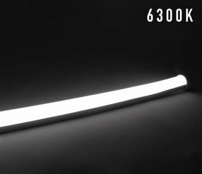 Diode LED DI-24V-SE-NBL4-63-16 16.4ft Neon Blaze Flexible LED Lighting Color Temperature 6300K, Watt 4.4W/ft, Lumens 173lm/ft 24V Side Emitting