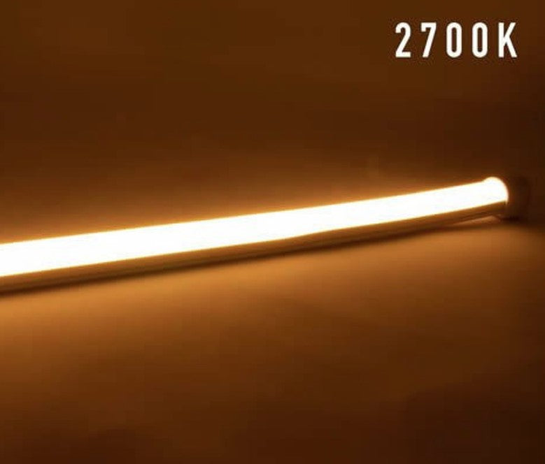 Diode LED DI-24V-TE-NBL1-27-65 65.6ft Neon Blaze Flexible LED Lighting Color Temperature 2700K, Watt 1.22W/ft, Lumens 86lm/ft 24V Top Emitting