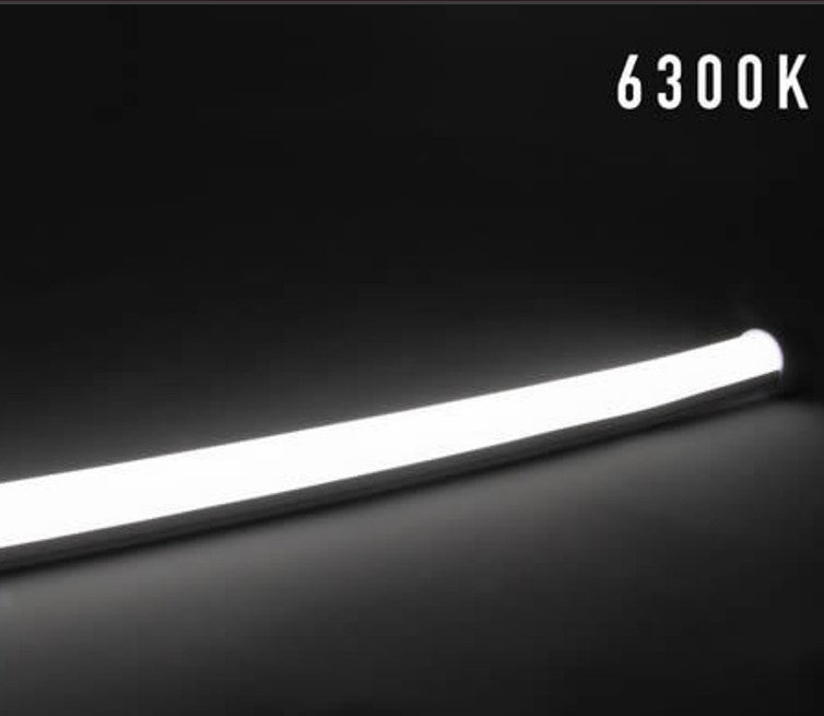 Diode LED DI-24V-TE-NBL2-63-32 32.8ft Neon Blaze Flexible LED Lighting Color Temperature 6300K, Watt 2.44W/ft, Lumens 266lm/ft 24V Top Emitting