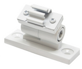 Diode LED DI-CPCH-AB1-WH White Mounting Aiming Bracket, Square & 45 Degree, 2 Brackets, 4-2 inches Mounting Screws
