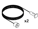 Diode LED DI-CPCH-HNG Mounting Hanging Hardware, Square & 45 Degree, 2 Pendant Cables and Mounting Hardware