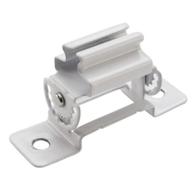 Diode LED DI-CPCH-RC-WH White Chromapath 45° Rotatable Clip, Set of 2 clips and 4 Screws