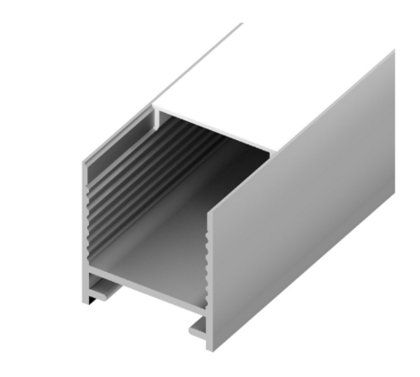 Diode LED DI-CPCHB-16MM-96 96" 16mm Alminum Channel Bundle , Opal Lens, 2 Open End Cap, 2 Closed End Cap, 4 Mounting clips