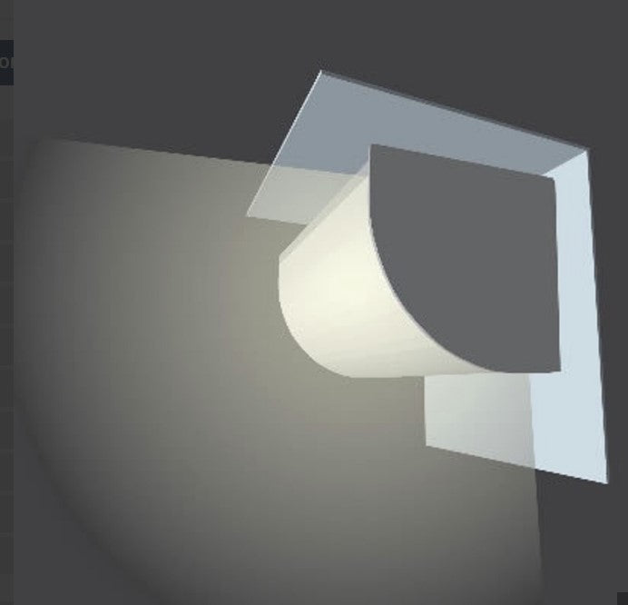 Diode LED DI-CPCHB-RC20-96 96" Chromapath LED Tape Light Rounded Corner 20mm Aluminum Channel Bundle