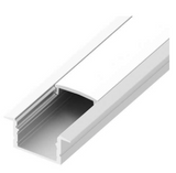 Diode LED DI-CPCHB-REC-48 48" Recessed Channel Bundle, Frosted Cover, End Cap Pairs, Mounting Hardware