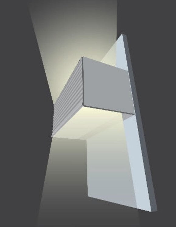 Diode LED DI-CPCHB-SCNC-48 48" Chromapath LED Tape Light Sconce Aluminum Channel Bundle