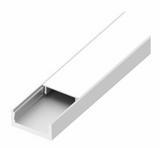 Diode LED DI-CPCHB-SL-96 96" Slim Channel Bundle , Frosted Cover, 2 Open End Cap, 2 Closed End Cap, 4 Mounting Clips