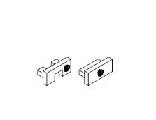 Diode LED DI-CPEC-SL-1 Brushed Aluminum Chromapath SLIM End-Cap