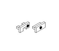 Diode LED DI-CPEC-SLW-1 White Chromapath SLIM End-Cap