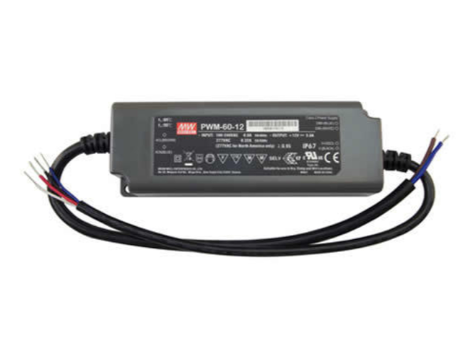 Diode LED DI-DM-MW12V60W-0-10V 60 Watt Commercial Grade 0-10V Dimmable Driver 12V DC