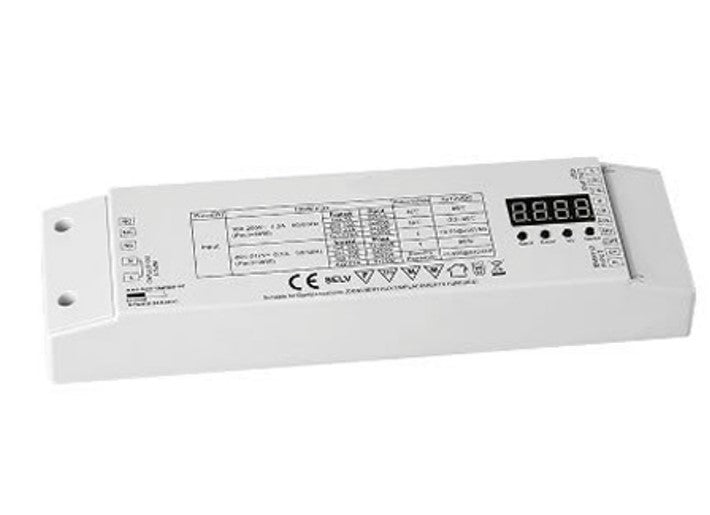 Diode LED DI-DMX-DCO-24V96W-277-LPL 80/96 Watt DMX Driver + Decoder + JBox Combo Input Voltage 120VAC / 277VAC Output 24V DC