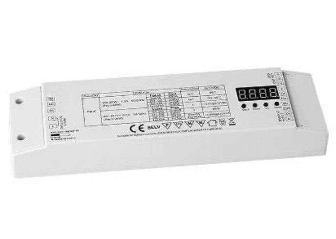 Diode LED DI-DMX-DCO-24V96W-277 80/96 Watt DMX Driver + Decoder Input Voltage 120VAC / 277VAC Output 24V DC