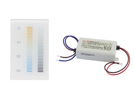 Diode LED DI-KIT-DMX-TW1Z-H DMX Tunable White WiFi Wall Mount Hardwire Driver Bundle