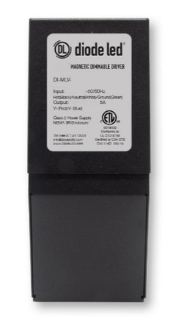 Diode LED DI-MLV-24V40W-277 40 Watt Magnetic Low Voltage (MLV) Dimmable LED Driver 24V, 40W - 277V Input