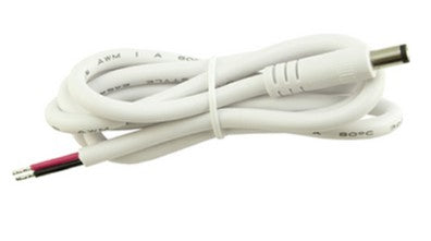Diode LED DI-PVC2464-DL42-SPL-M-5 42" PVC 2464 Male Adapter Splice Cable, White Finish (Pack of 5)