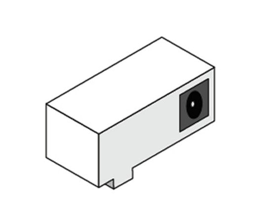 Diode LED DI-PWRTRK-CONN-BL Power Trax Power Connector Female DC, Voltage 12-24V, Black Finish