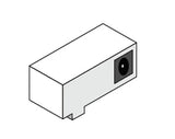 Diode LED DI-PWRTRK-CONN-WH Power Trax Power Connector Female DC, Voltage 12-24V, White Finish