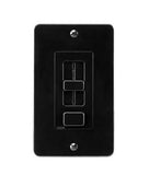 Diode LED DI-SE-FP-BL Switchex Trim Plate with Face Place, Black Finish