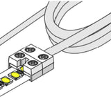 Diode LED DI-TB12-60SPL-TTW-25B Tape Light Terminal Block 12mm Tape-to-Wire Splice (25 Pack)