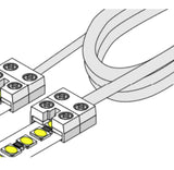 Diode LED DI-TB12-6JPR-TTT-25 Tape Light Terminal Block 12mm Tape-to-Tape Jumper Cable (25 Pack)