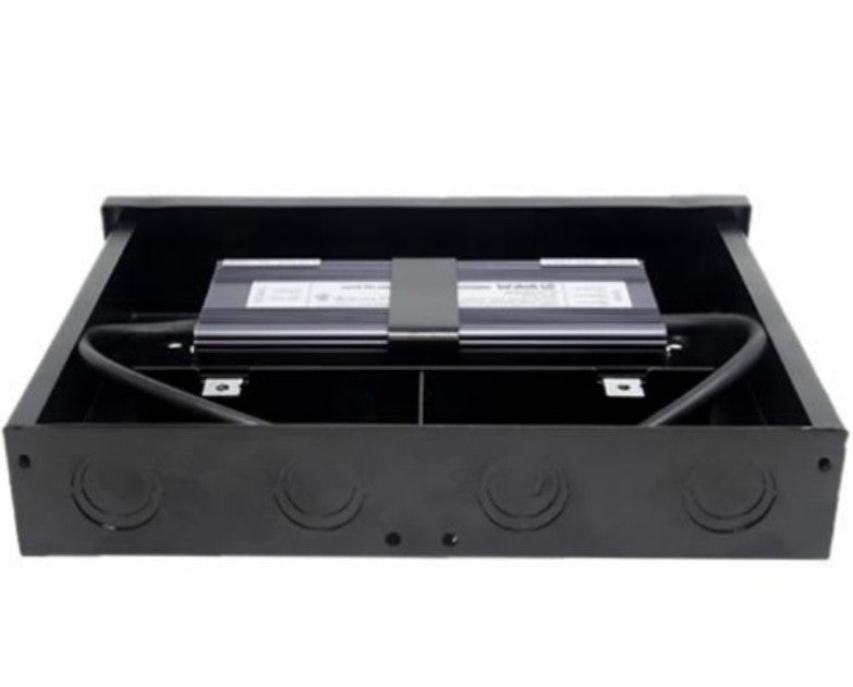 Diode LED DI-TD-12V-30W-LPS3R 30 Watt LO-PRO Small NEMA3R Wet Location Junction Box and Omnidrive Electronic Dimmable Driver Combo 12V