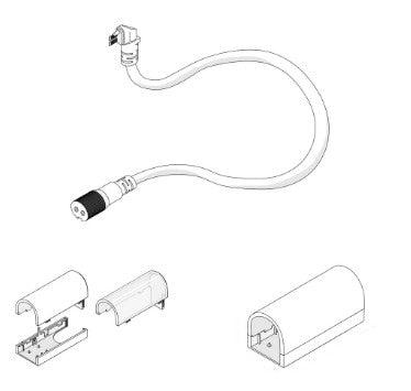 Diode LED DI-TE-NB-BWC-EC Neon Blaze Bottom Wire Entry Top Emitting